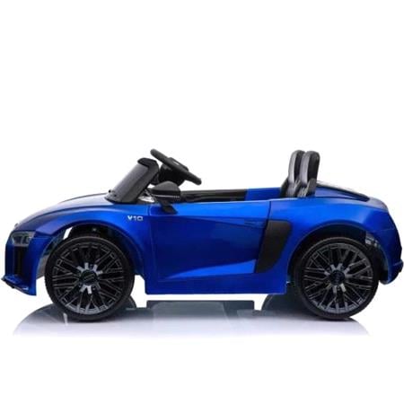 Audi R8 Kids Electric Ride On Car With Remote Control   12v Blue