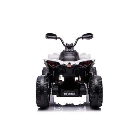 Can Am Maverick Kids Quad Bike Electric Ride On   24V White