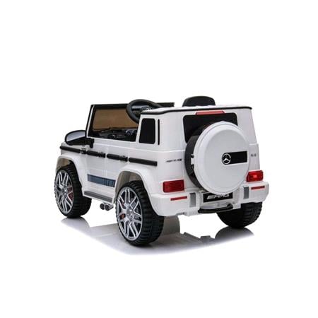 Mercedes G Wagon G63 Electric Ride On Car  12v White