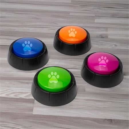 Recordable Dog Buttons Set 4   Fun Training With Your Dog