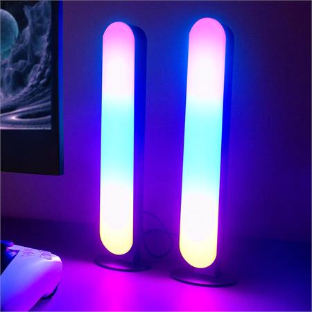 Sound Activated LED Light Bars   Set of 2 