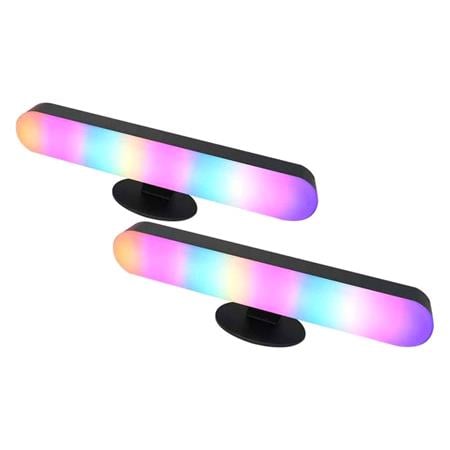 Sound Activated LED Light Bars   Set of 2 