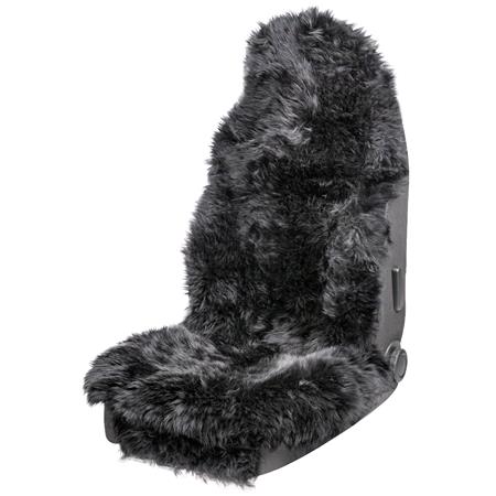 Walser Maria Universal Lambskin Car Seat Cover   Black   Kia EV2 2026 Onwards