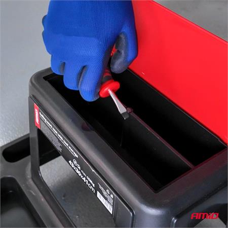 Rolling Work Seat with Tool Storage 150 kg 