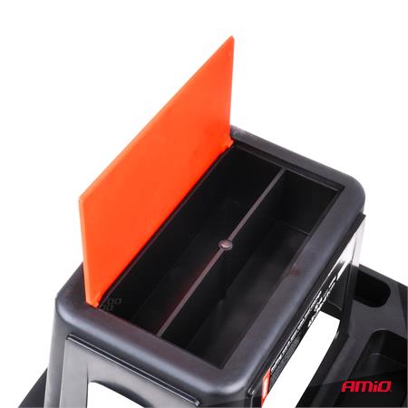 Rolling Work Seat with Tool Storage 150 kg 
