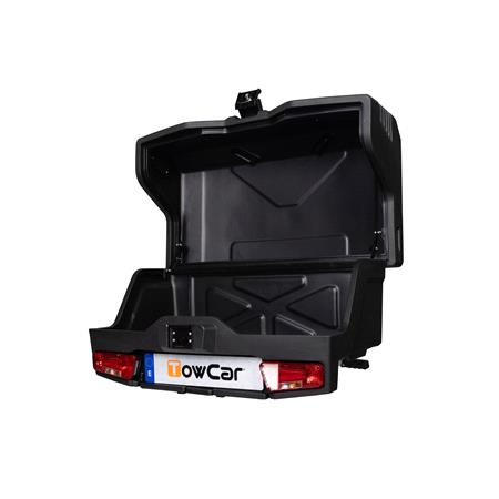 TowBox Evo Urban 300L Black Towbar Cargo Box