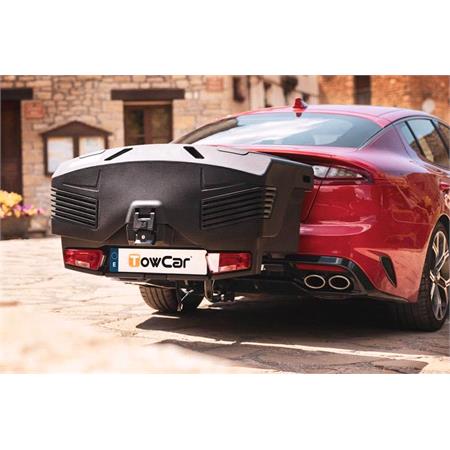 TowBox Evo Urban 300L Black Towbar Cargo Box