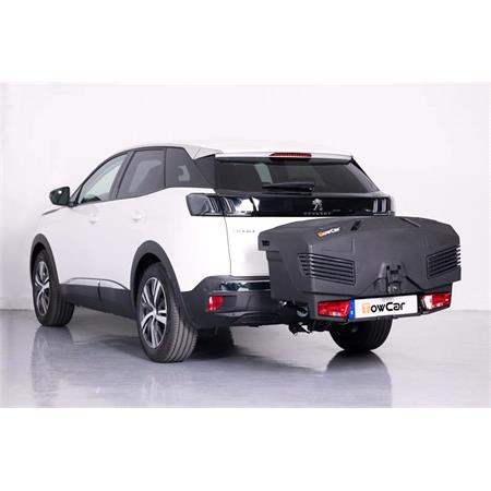 TowBox Evo Urban 300L Black Towbar Cargo Box