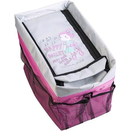 Kids Back Seat Centre Organizer   Pink