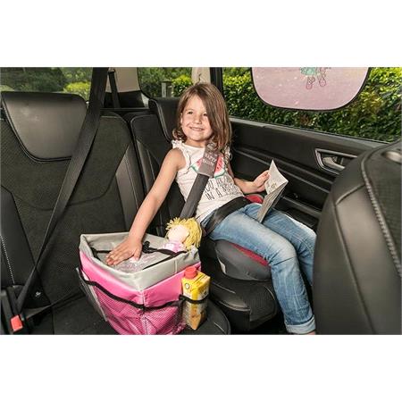 Kids Back Seat Centre Organizer   Pink