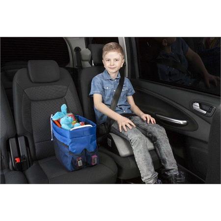Kids Car Back Seat Centre Organizer   Blue