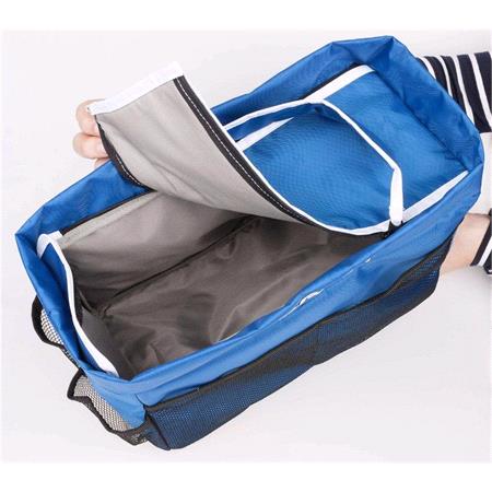 Kids Car Back Seat Centre Organizer   Blue