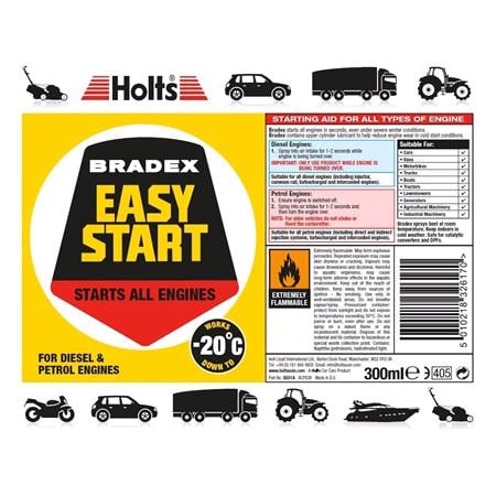 Bradex Easy Start   300ml