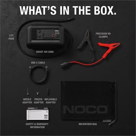 NOCO 2000A Jump Starter + 22A Air Inflator