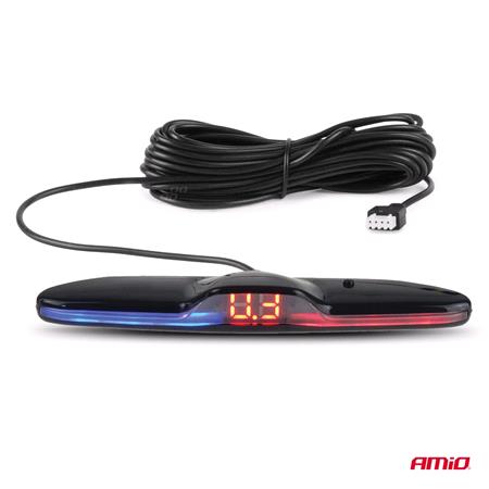 Parking Sensor System with 4 White Sensors And Display