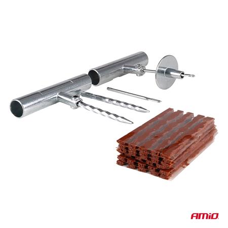 38 Piece Tubeless Tyre Repair Kit   For Permanent Repairs