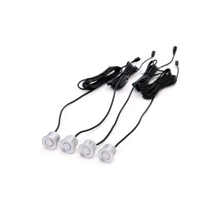 Parking Assistant System 4,3" with Rearview Camera and 4 Parking Sensors   Silver