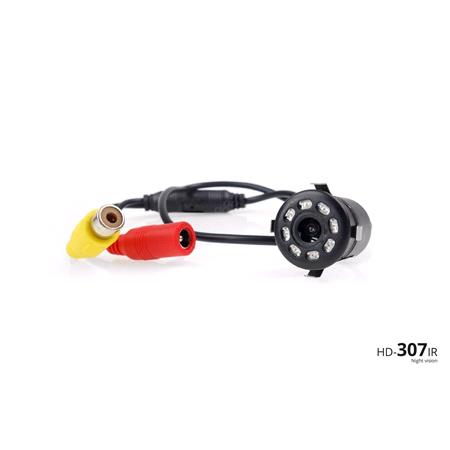 Parking assistant system 4,3" with HD 307 IR 4 sensors black inside mount