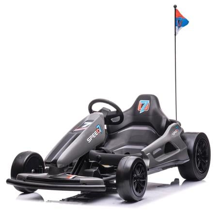 Drift King Electric Go Kart 24v   Grey