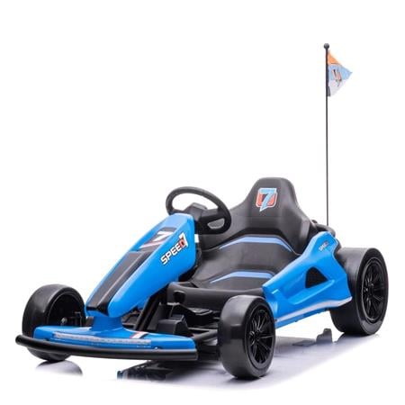 Drift King Electric Go Kart 24v   Blue