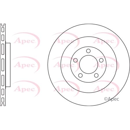 APEC Rear Axle Brake Disc (Single)