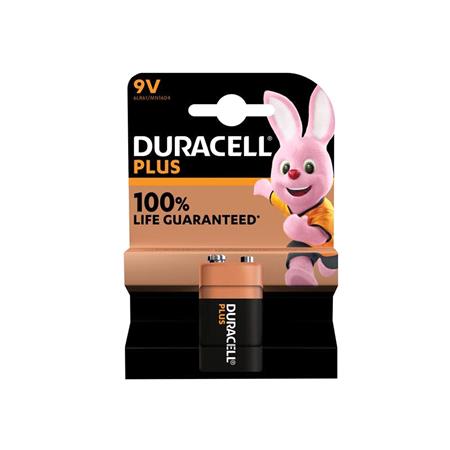 Duracell Plus Power Alkaline 9V Battery   Single