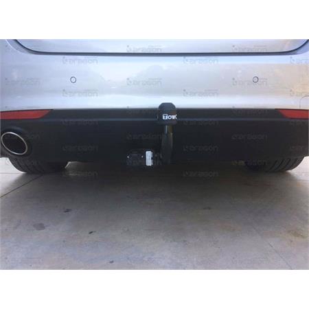Aragon Swan Neck Ball Towbar for Alfa Romeo GIULIA 2015 Onwards (Except Veloce and Quadrifoglio)