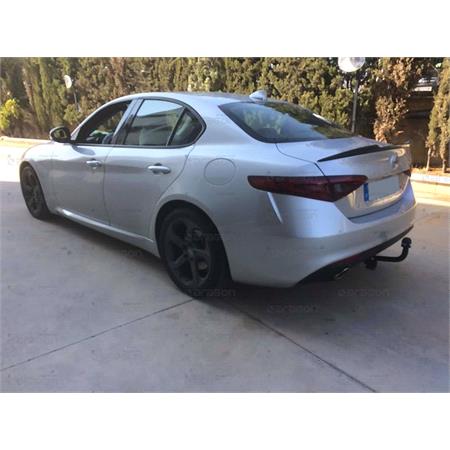 Aragon Swan Neck Ball Towbar for Alfa Romeo GIULIA 2015 Onwards (Except Veloce and Quadrifoglio)