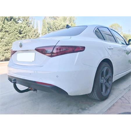 Aragon Vertically Detachable Towbar for Alfa Romeo GIULIA 2015 Onwards (Except Veloce and Quadrifoglio)