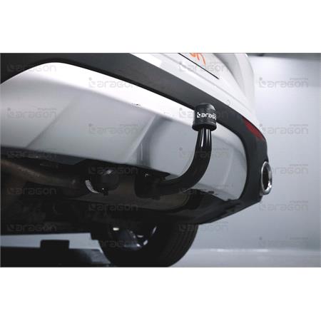 Aragon Vertically Detachable Towbar for Alfa Romeo STELVIO 2016 Onwards (Except Quadrifoglio)