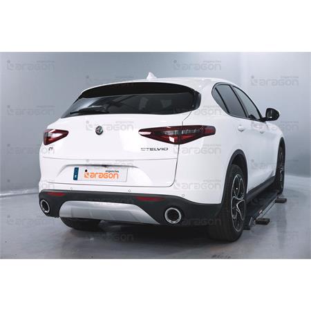 Aragon Vertically Detachable Towbar for Alfa Romeo STELVIO 2016 Onwards (Except Quadrifoglio)