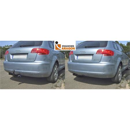 Aragon Vertically Detachable Towbar for Skoda OCTAVIA Combi 2004 to 2008 (Including 4x4 / Scout) (Except RS)