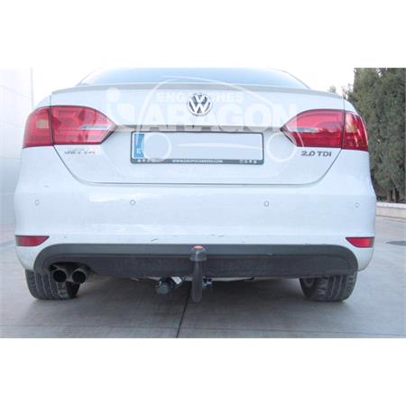 Aragon Vertically Detachable Towbar for Skoda SUPERB 2008 to 2015