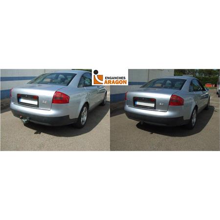 Aragon Horizontaly Removable Towbar for Audi A6 1997 to 2004