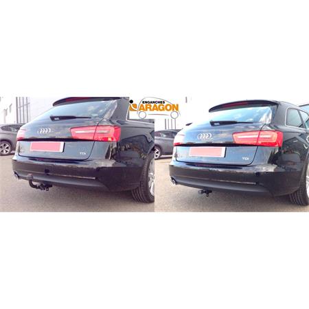 Aragon Horizontaly Removable Towbar for Audi A6 Avant 2011 to 2018