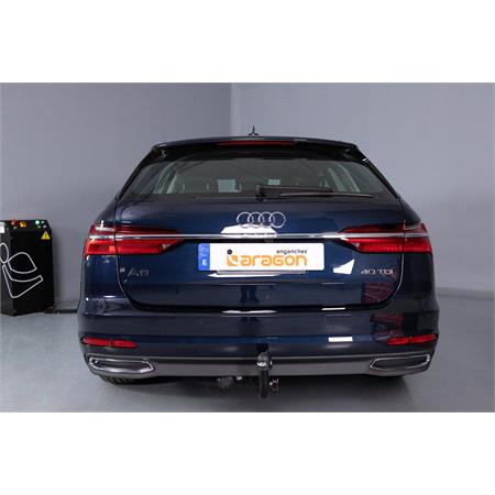 Aragon Vertically Detachable Towbar for Audi A6 2018 to 2025