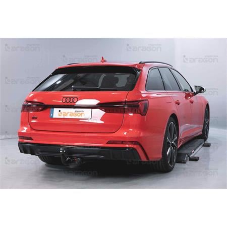 Aragon Vertically Detachable Towbar for Audi A6 Avant 2018 to 2025