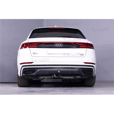 Aragon E0412BV Vertical Towbar for Audi Q8 2018 Onwards (Including Hybrid / SQ8 / S Line)
