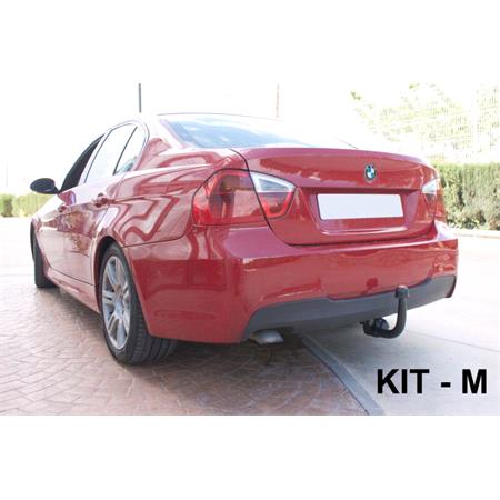 Aragon Vertically Detachable Towbar for BMW 1 Series 3 Door 2004 to 2012