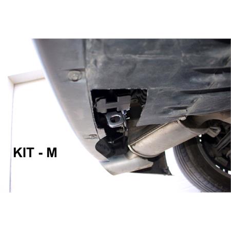 Aragon Vertically Detachable Towbar for BMW 1 Series 3 Door 2004 to 2012