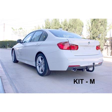 Aragon Vertically Detachable Towbar for BMW 3 Series Touring 2012 to 2019