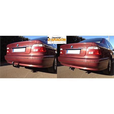 Aragon Horizontaly Removable Towbar for BMW 5 Series 1995 to 2003