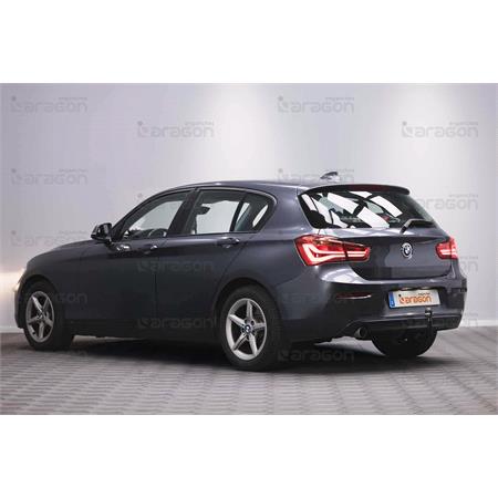 Aragon Vertically Detachable Towbar for BMW 1 Series 5 Door 2011 to 2019 (Except M Pack 2011 to 2014)