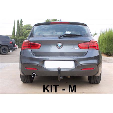 Aragon Vertically Detachable Towbar for BMW 1 Series 5 Door 2011 to 2019 (Except M Pack 2011 to 2014)