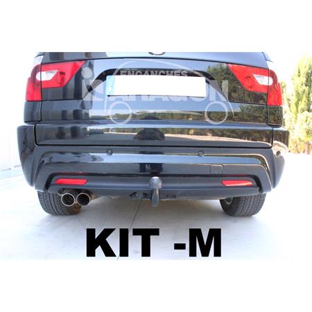 Aragon Vertically Detachable Towbar for BMW X3 2004 to 2010