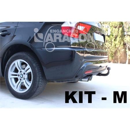 Aragon Vertically Detachable Towbar for BMW X3 2004 to 2010
