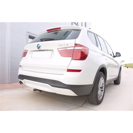 Aragon Horizontaly Removable Towbar for BMW X3 2010 to 2017