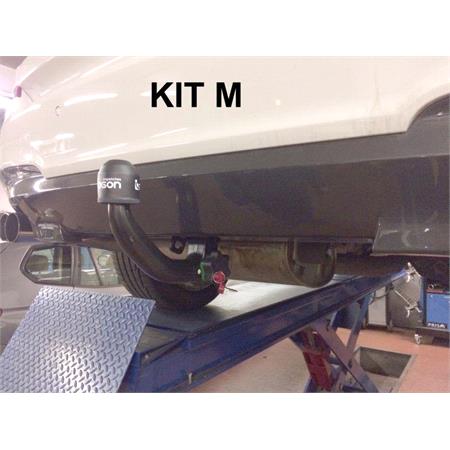 Aragon Vertically Detachable Towbar for BMW X3 2010 to 2014