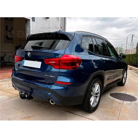 Aragon Swan Neck Ball Towbar for BMW X3 2017 to 2024