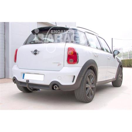 Aragon Vertically Detachable Towbar for Mini Countryman 2010 to 2016